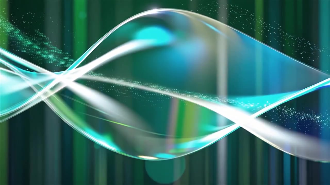 Abstract Flowing Light Waves Background