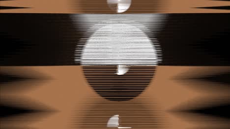 abstract achtergrond flickend cirkelvormig patroon