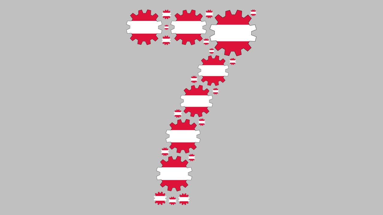 número siete austriaco