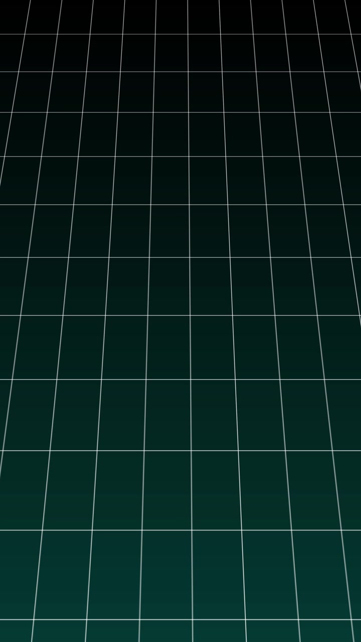 Futuristic Perspective Grid Scrolling Motion Background