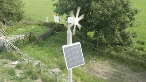 Sistema-Híbrido-Eólico-solar-Para-Alimentar-Cerca-Eléctrica-De-Granja-Local