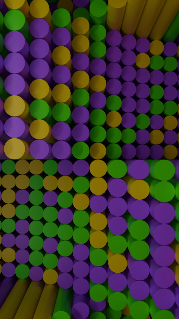 Abstract Cylinders Pattern