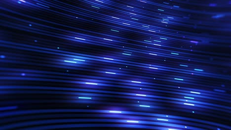 moving neon lines, abstract animation
