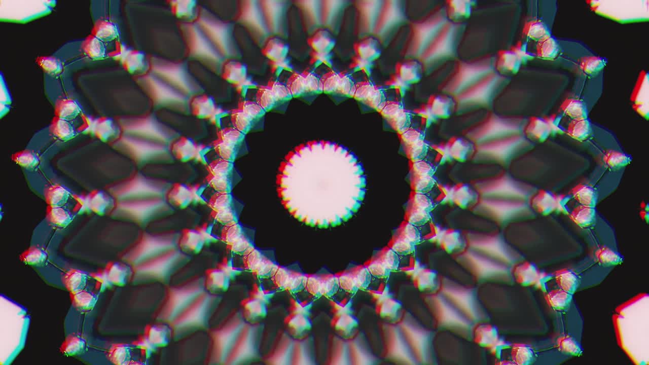 Sfondo astratto 4K. Loop fantastico dinamico in movimento. Filmato 4K di alta qualità. Sfondo astratto futuristico.