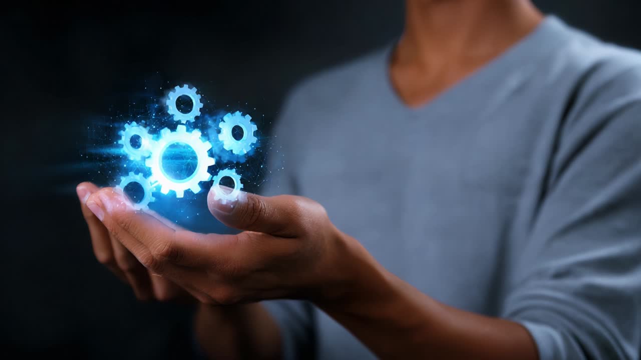 A Dynamic Exploration of Innovation and Creativity: A Hands-On Approach to Synchronized Gears Representing Progress and Engineering Solutions in the Modern World