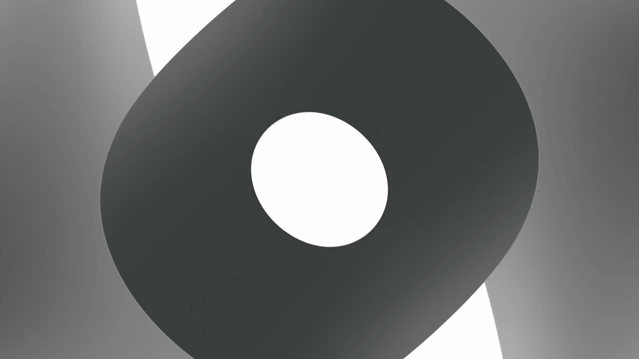 Abstract Black and White Geometric Shapes