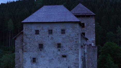 forest and residence of nobility from the 12th century, castle kaprun