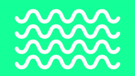 Minimal Wavy Abstract Animated Background