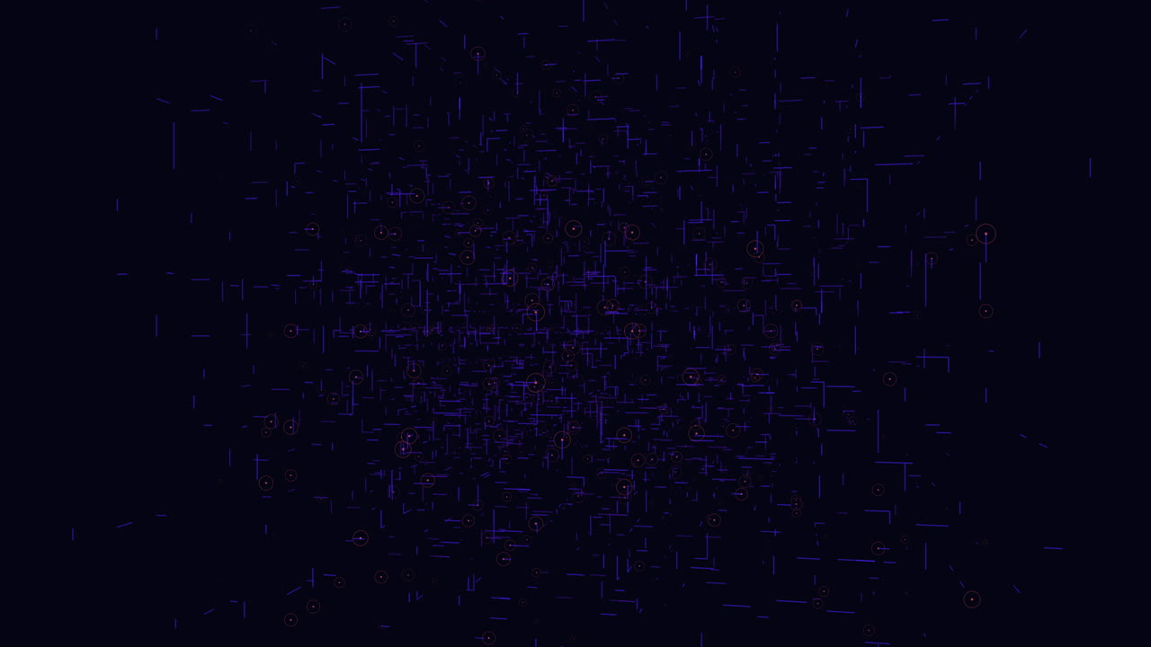 Symmetrical grid pattern with blue and black squares