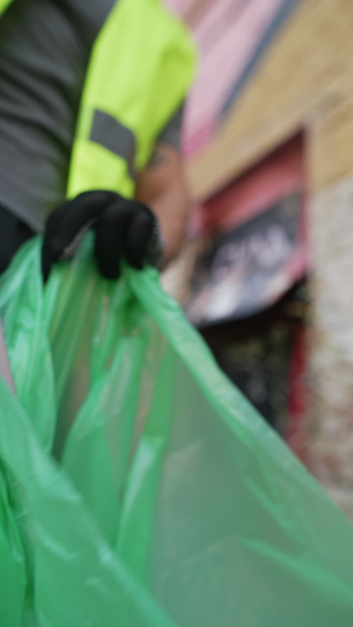 esfuerzo de limpieza y reciclaje de calles