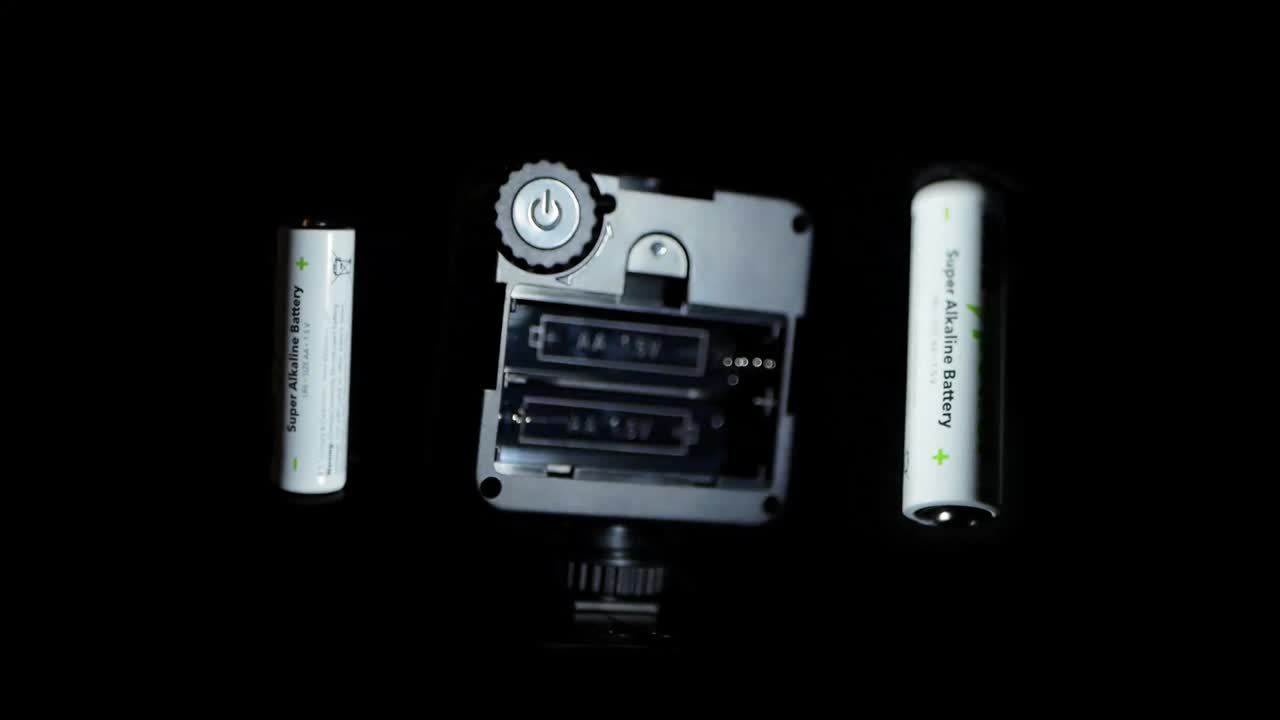 AA Batteries in a Device Battery Compartment