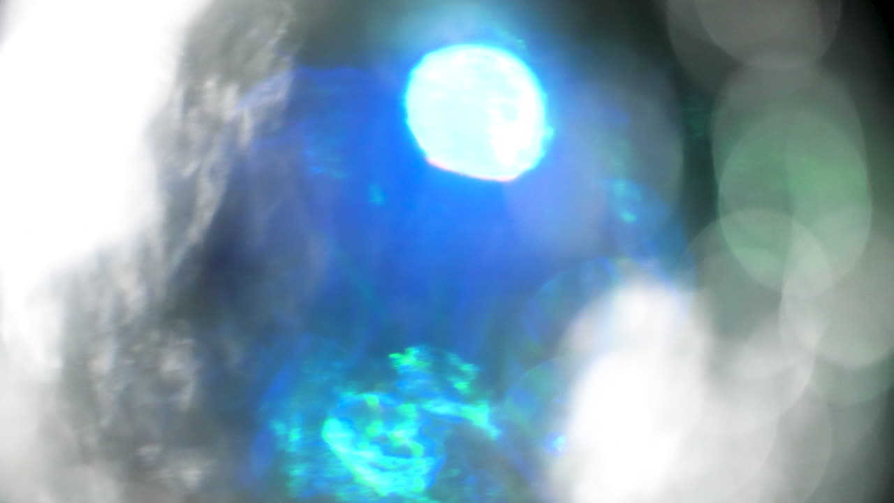 luces bokeh abstractas