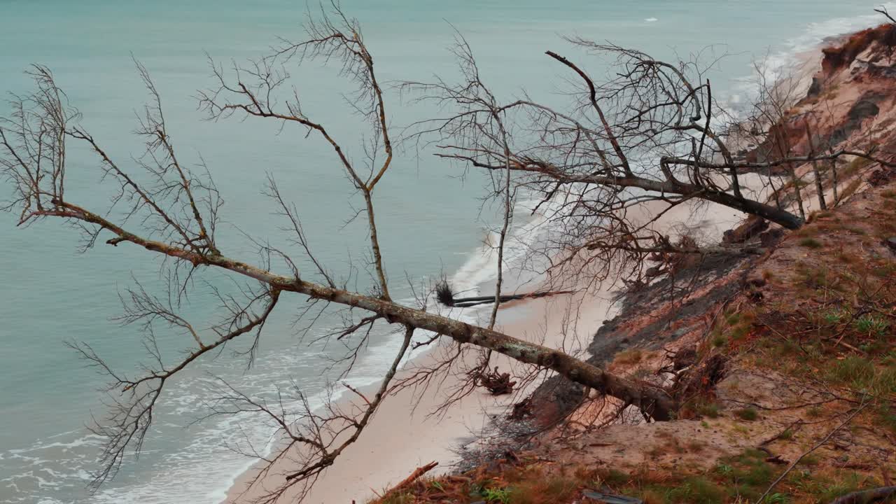 폴란드 발트해 연안 폭풍 이후