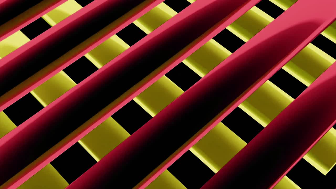 patrón geométrico abstracto de líneas rojas y amarillas