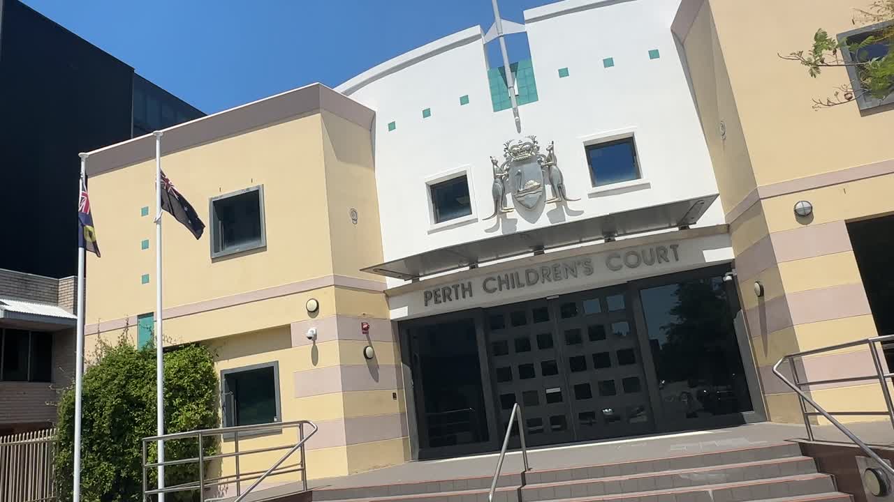 Perth Children’s Court, legal law courts Western Australia exterior entrance