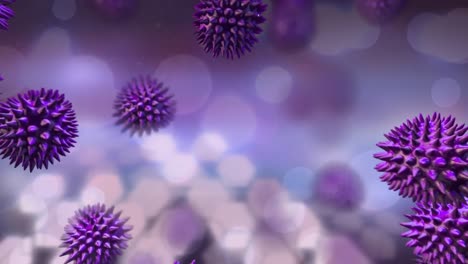 bacterias púrpuras en caída libre