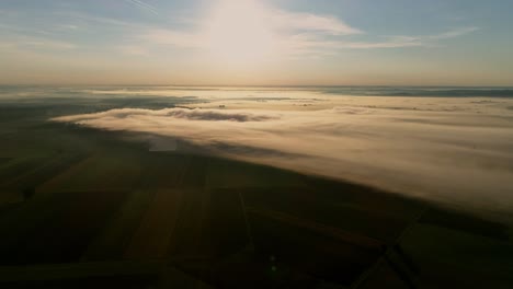 bellas imágenes aéreas de un campo