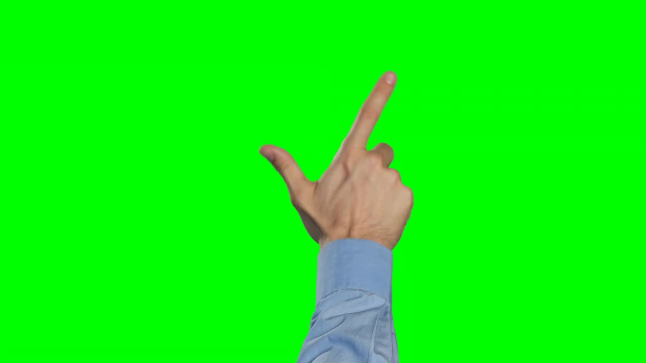 Hand of a man touching digital screen 4k