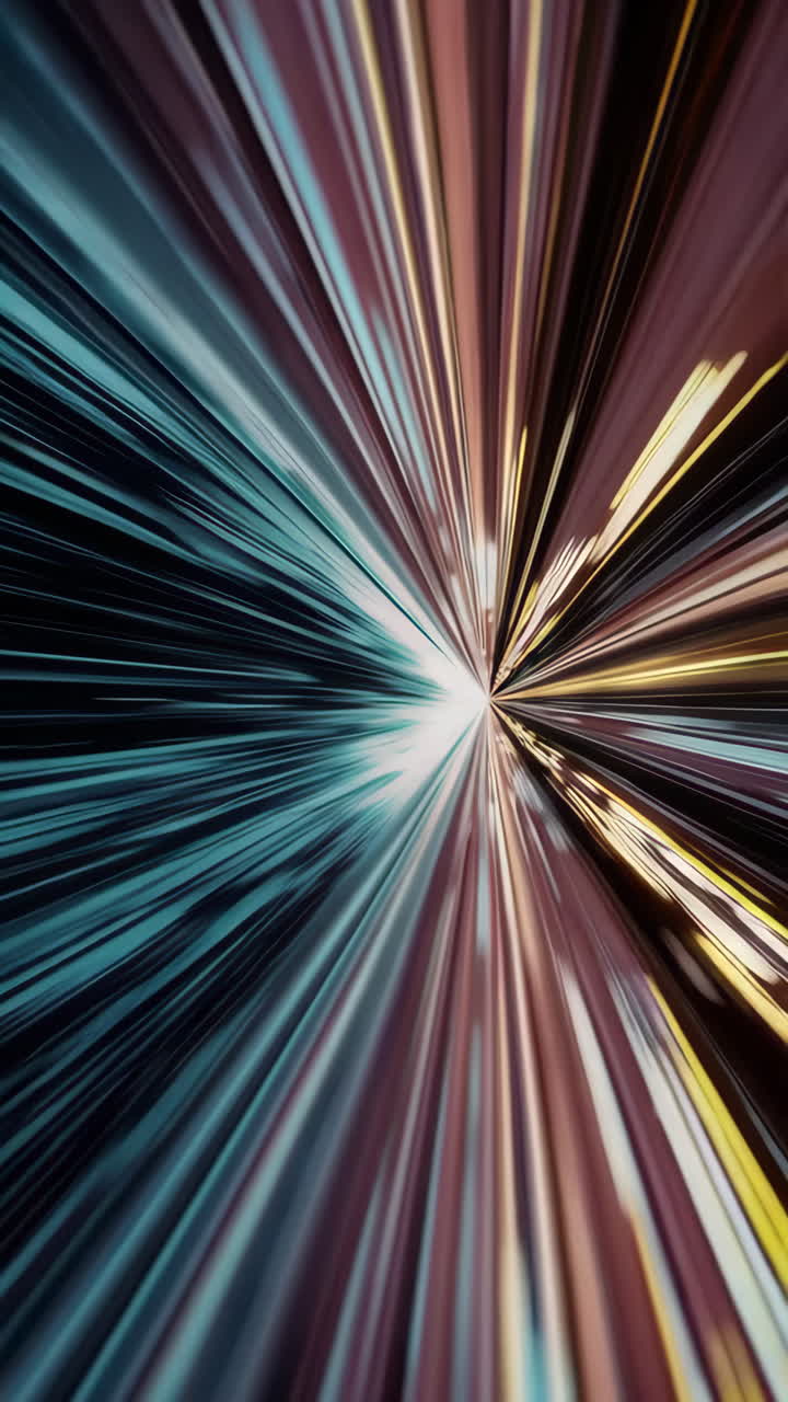 túnel de velocidad abstracto