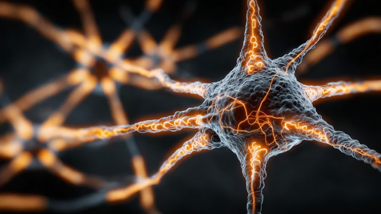 Exploring Neural Networks: A Stunning Macro View of Neurons Firing with Electric Signals and Synaptic Connections Shaping Brain Functionality