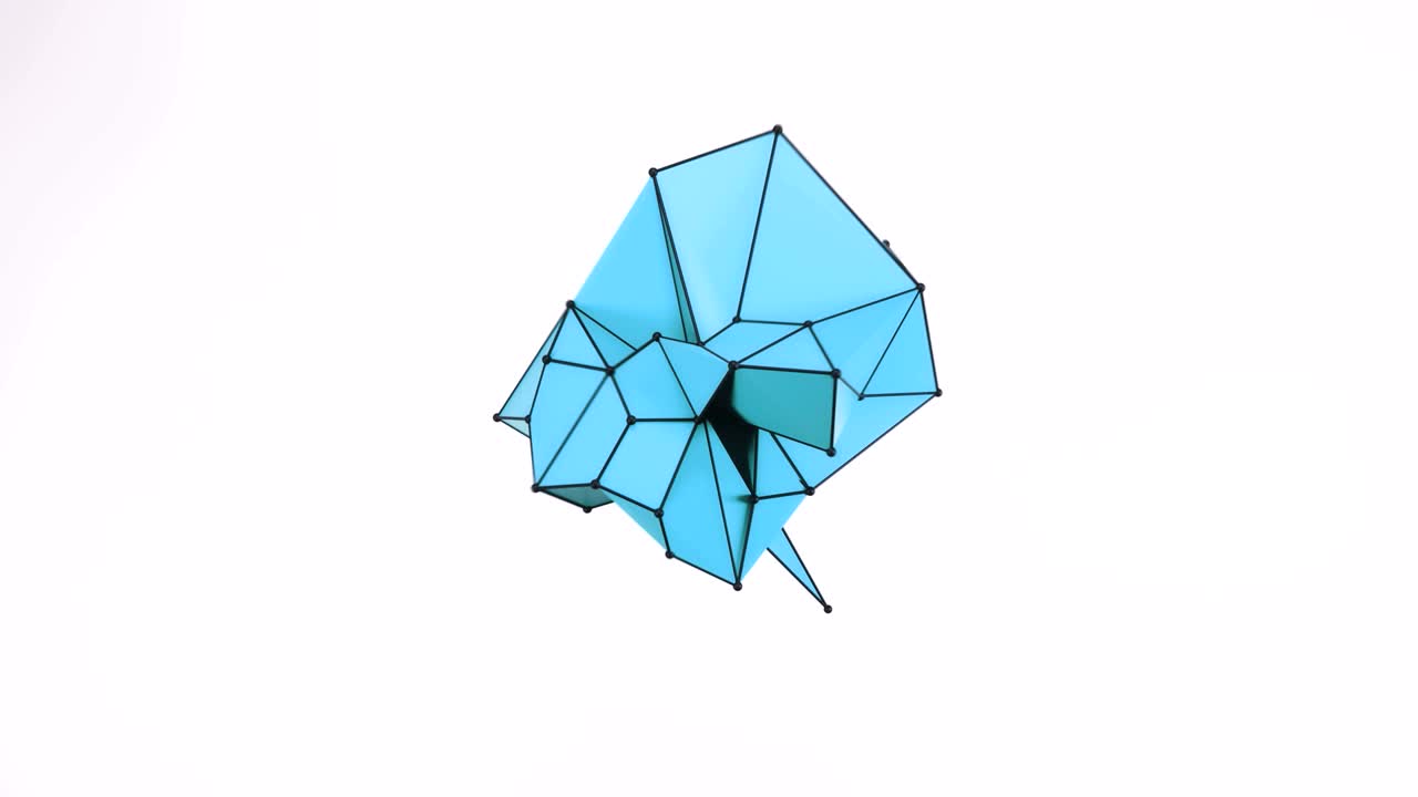 4k polígonos abstractos que se colapsan.