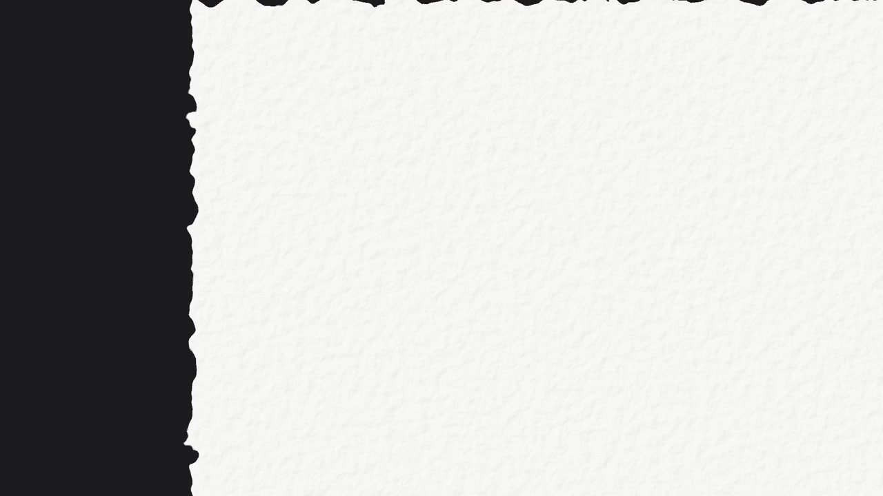 White Paper Texture with Torn Edge Transition