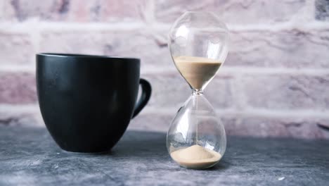 coffee break hourglass