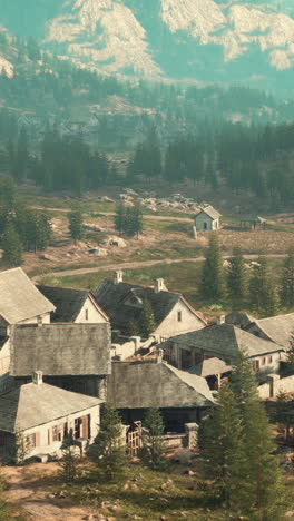 medieval mountain village