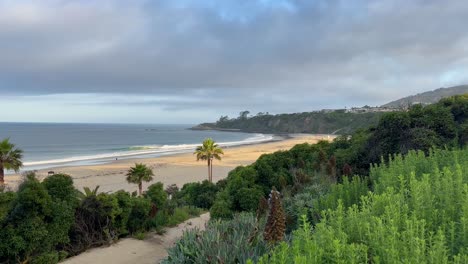 A-beautiful-sunrise-in-Dana-Point,-California