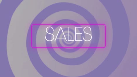 Animation-of-sales-text-in-white-letters-on-colourful-background