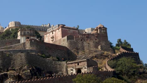 kumbhalgarh fort: a majestic hilltop fortress in rajasthan, india