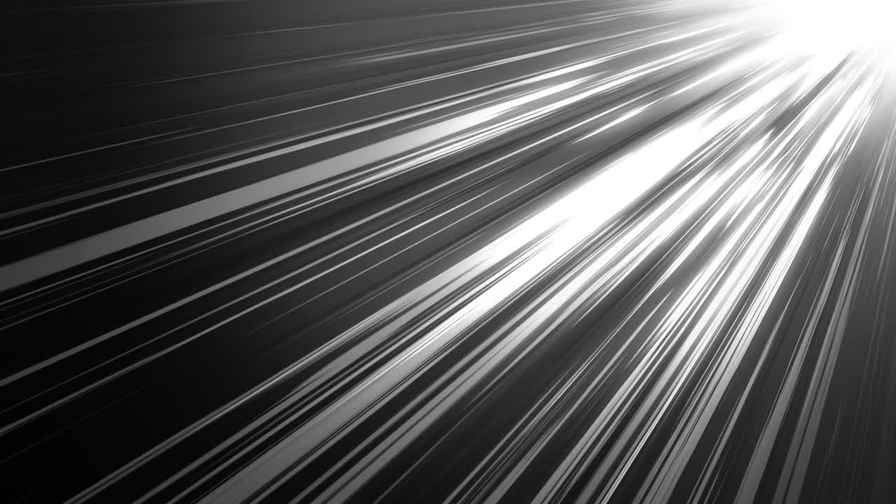 코 스타일의 흑백 스피드 라인