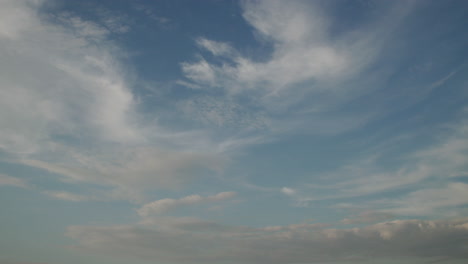 Sunny day blue sky timelapse
