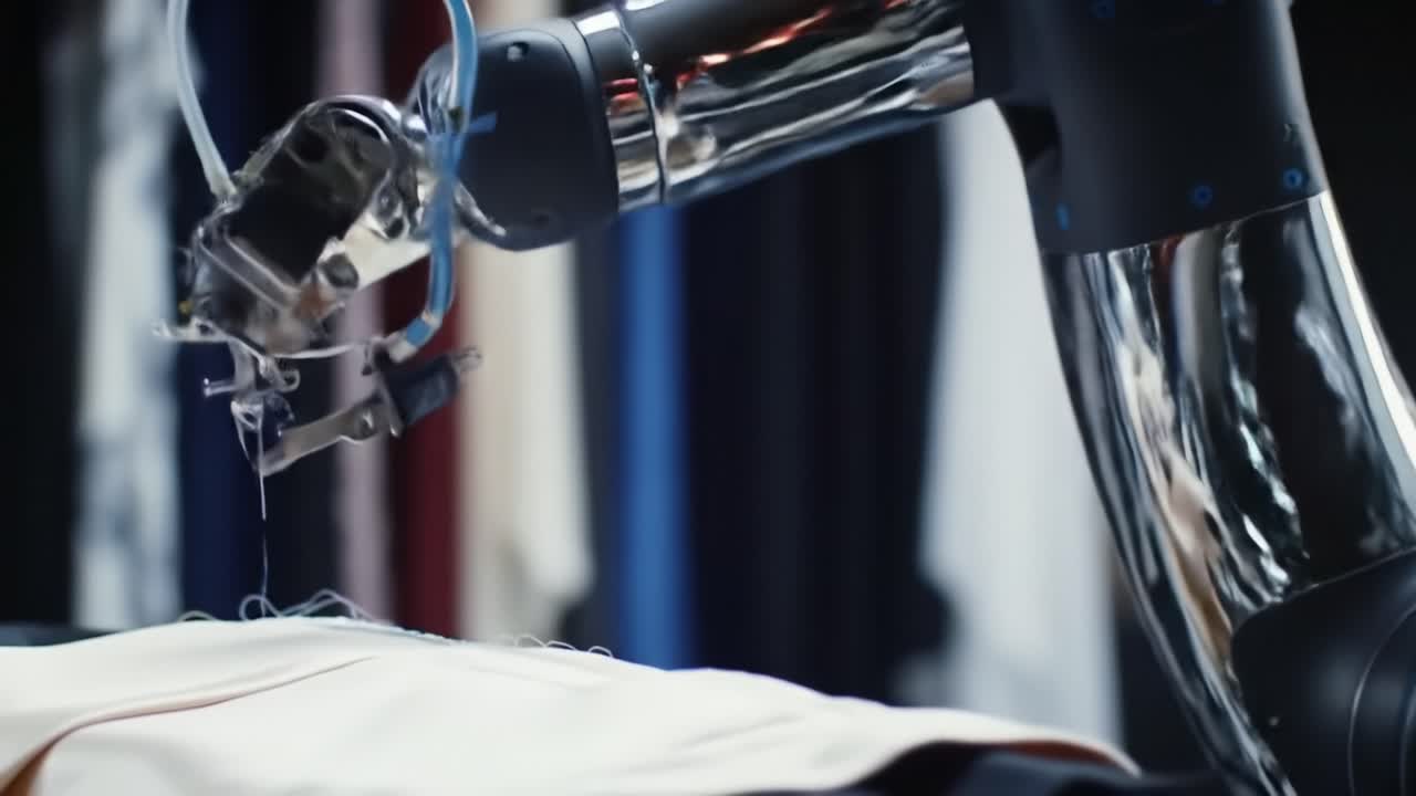 Innovative Robotic Technology Revolutionizing the Textile Industry: A Close-Up on Automated Sewing Solutions for Enhanced Efficiency and Precision