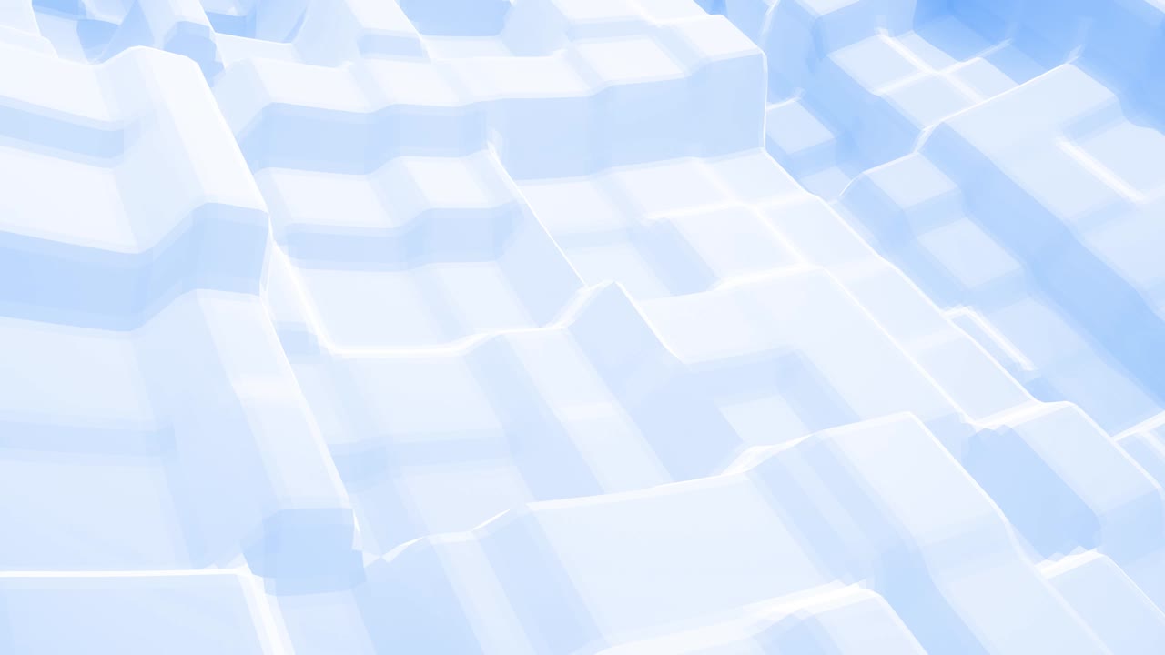 스타일리시 블루 화이트 크리에이티브 추상 저 폴리 배경 4k 추상 파동 패턴 루프로 표면을 이동 부드러운 부드러운 무 애니메이션 간단한 미니멀 기하학 bg