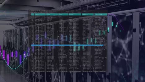 Animation-of-data-processing-over-computer-servers