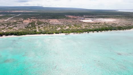 marine area for construction of iberostar and hyatt hotel, pedernales beach in dominican republic