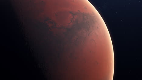exploring the red planet, mars's surface in space. high detailed, realistic 3d rendered animation.

resolution: 4k (4096 x 2160)
length: 0:20
frame rate: 25 fps