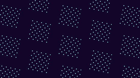 geometric squares pattern on dark background