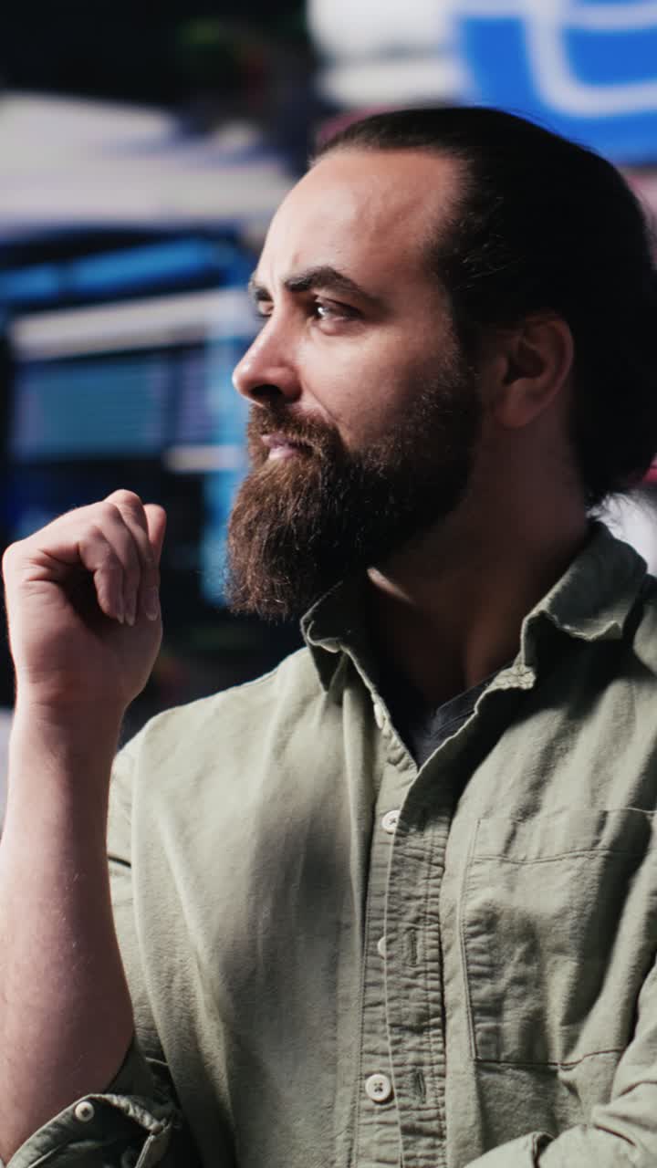 Vertical Video Digital lifestyle of a trend setter navigating real time notifications