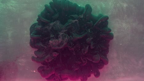 ink water explosion color fluid splash grey paint