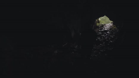 dark cave entrance