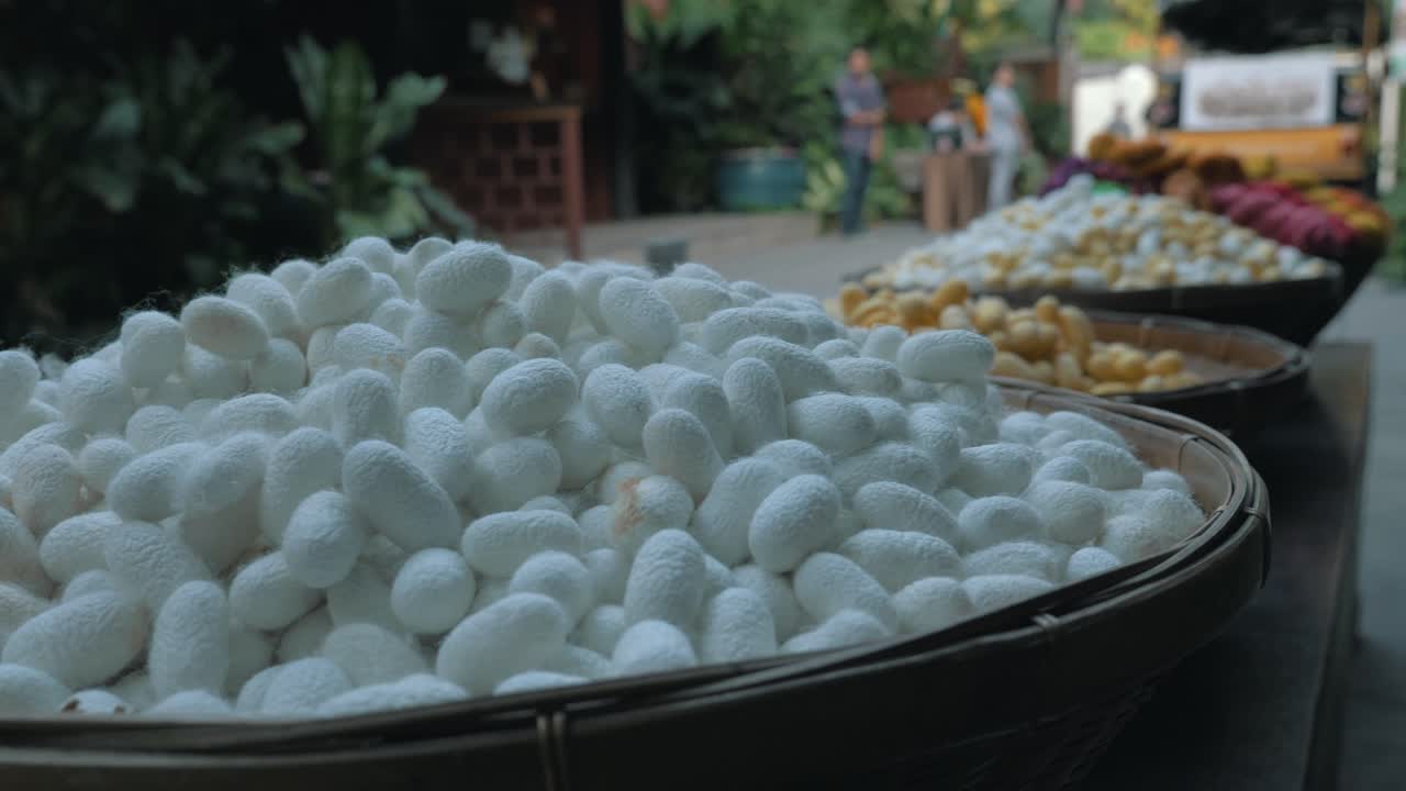 태국 실크 직조 산업 - 실크 제조 공정