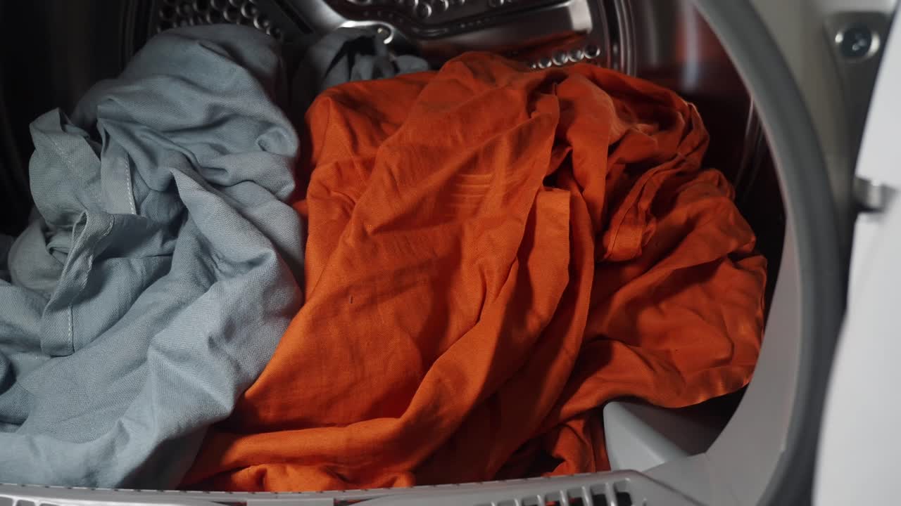 Clothes in a Dryer