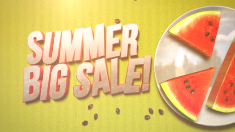 Summer-Big-Sale-on-table-with-watermelon