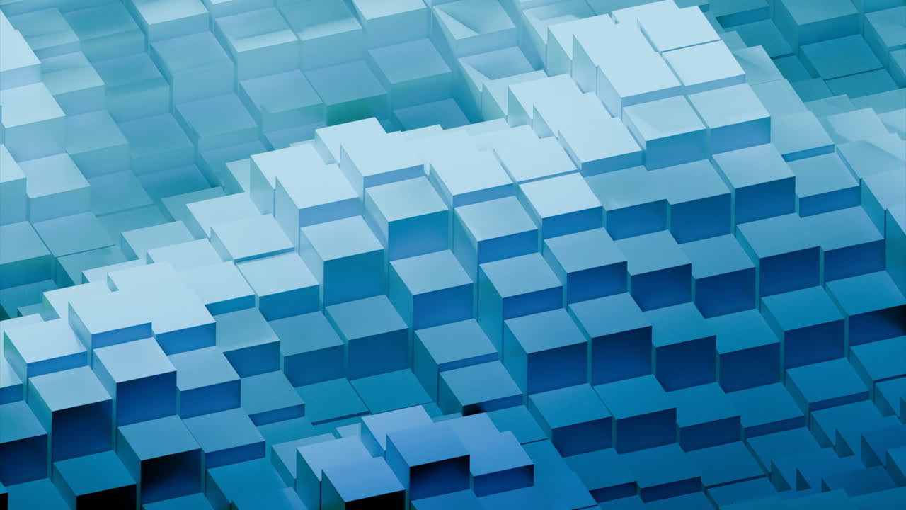 patrón de cubo 3d abstracto