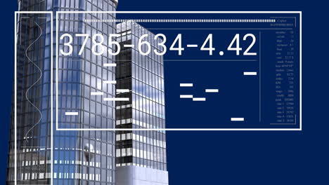 animation der datenverarbeitung über das stadtbild