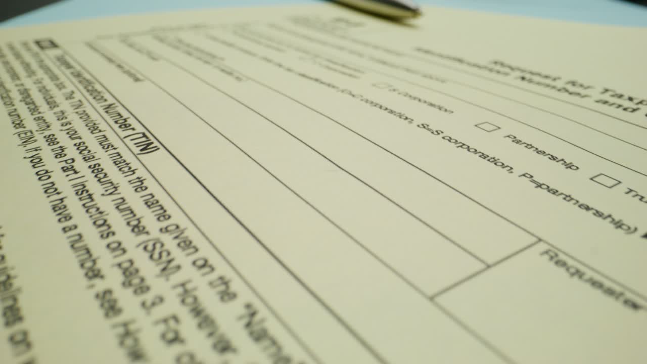 formulario de impuesto w-9