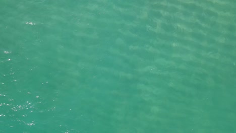 Aerial-view-of-crystal-clear-water