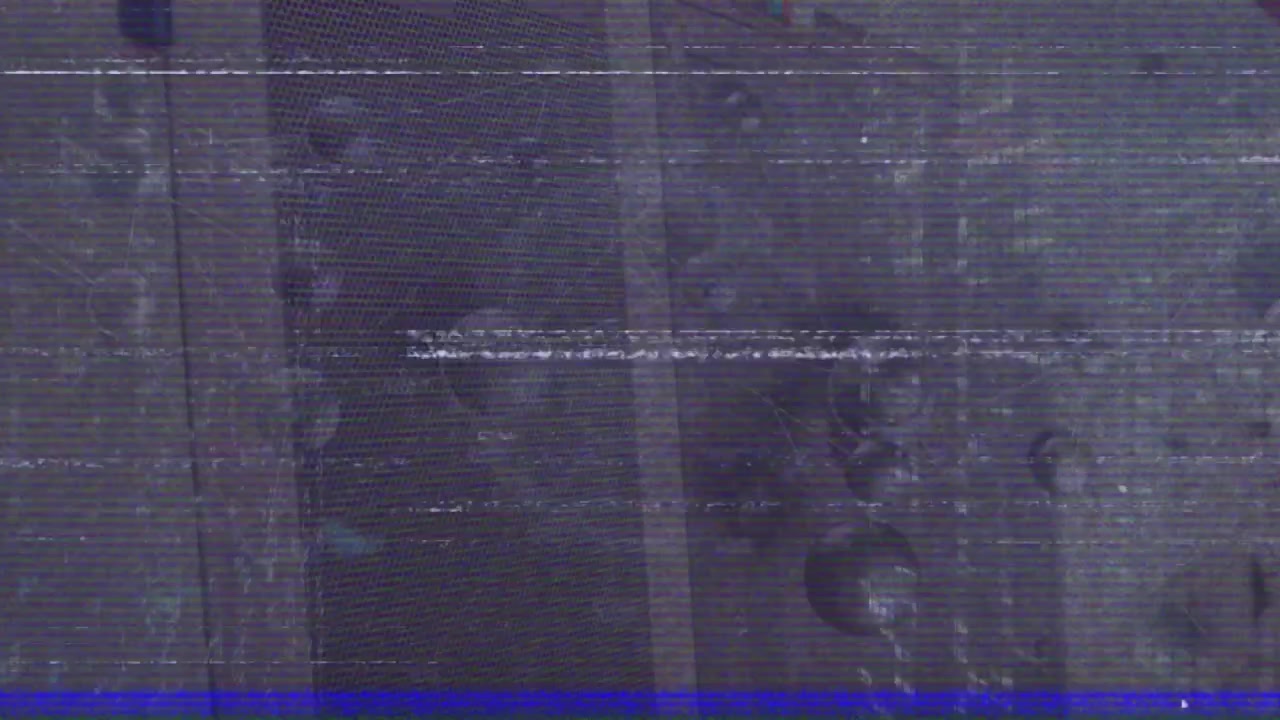On start droplets merging and shifting by surface tension as glitches scrolling showing dynamics